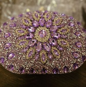 NIB | RAMLA | Clutch Bag with handle and strap | Handmade